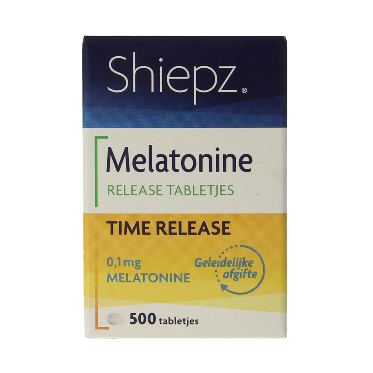 Shiepz Melatonine time release 500.00 Tabletten