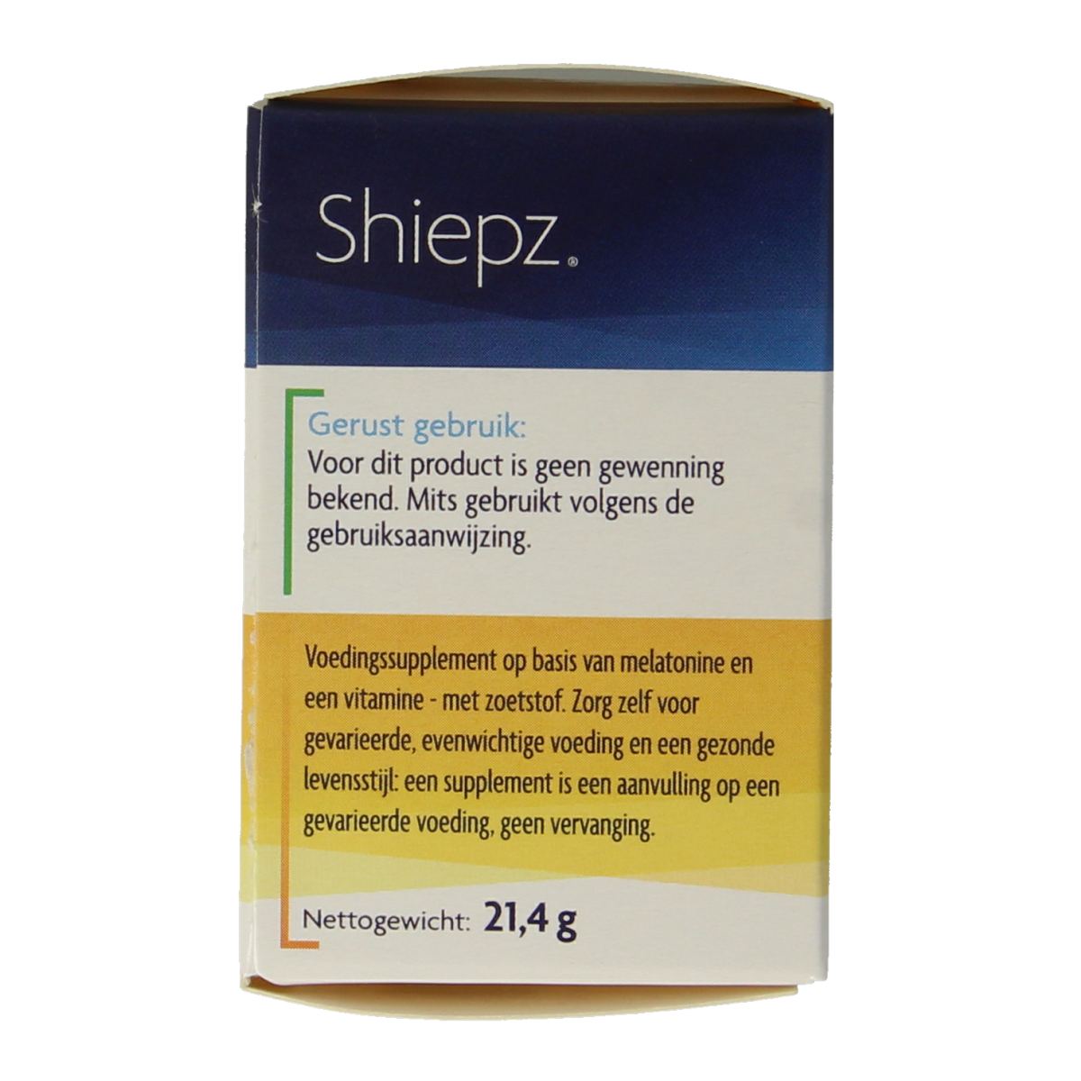 Shiepz Melatonine time release 500.00 Tabletten