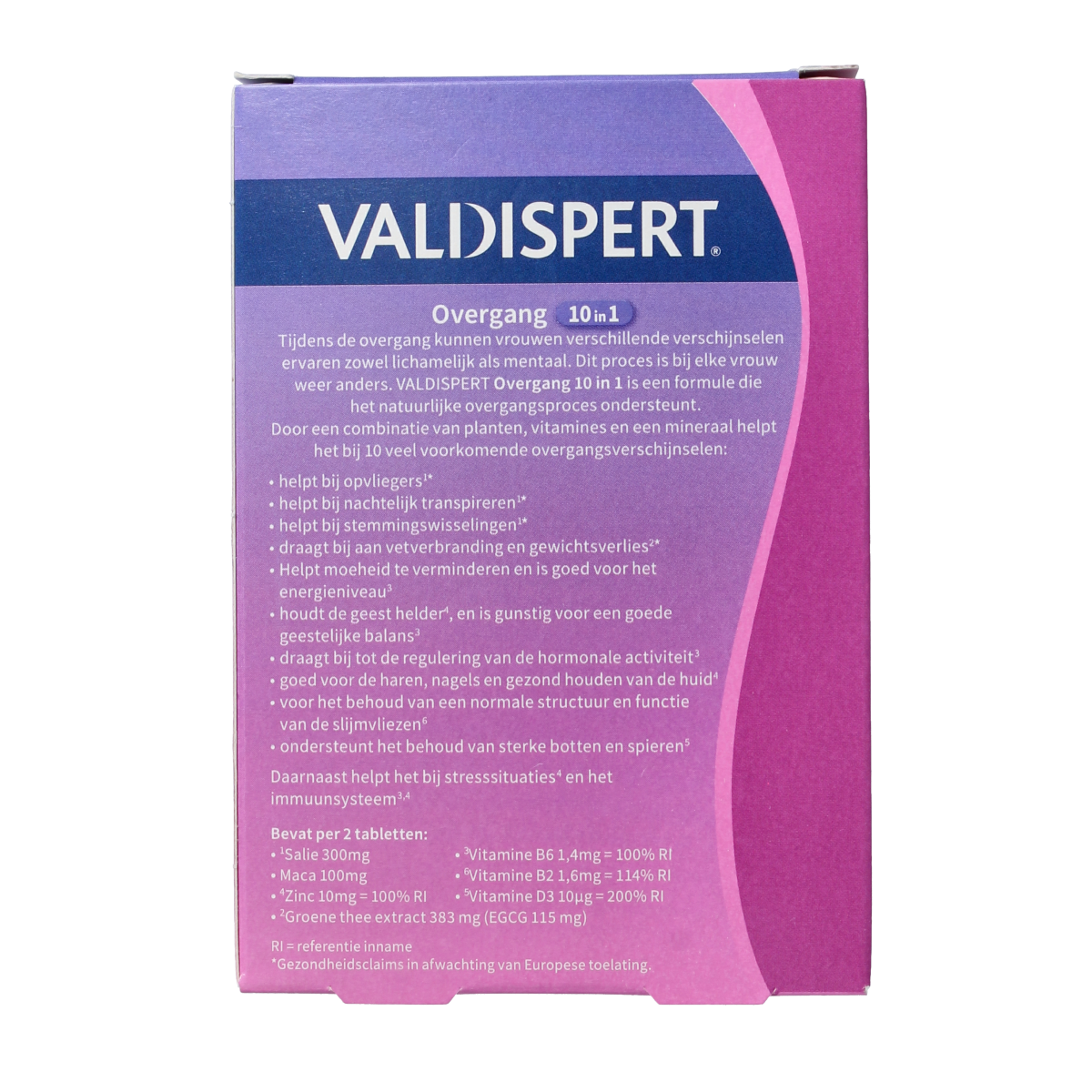 Valdispert Overgang 10 in 1  60.00 Tabletten