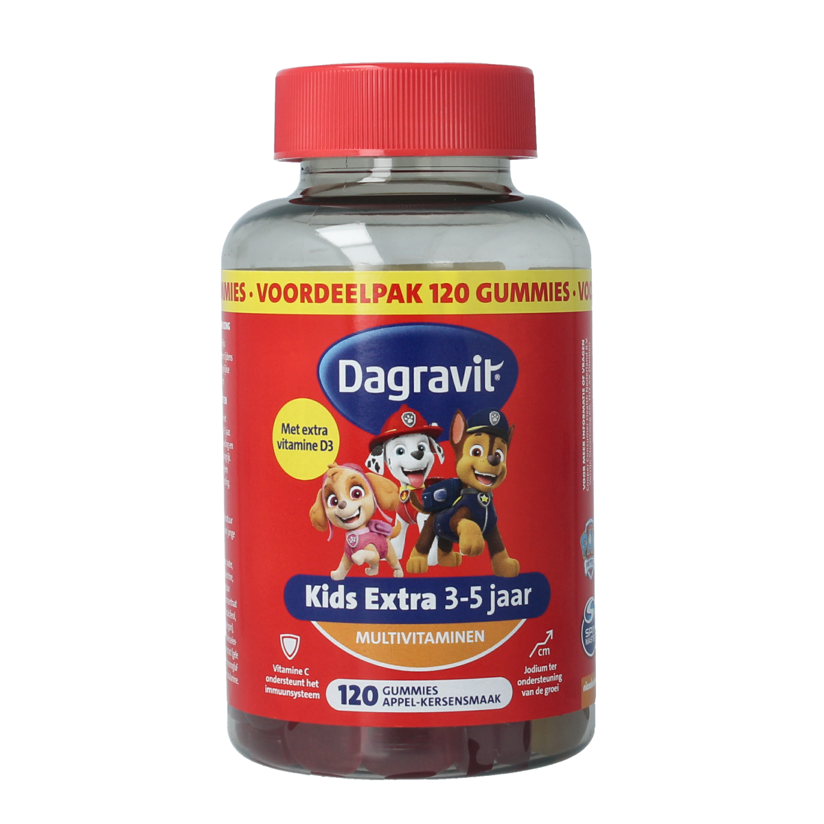 Dagravit Kids-xtra 3-5 jaar 120.00 Gummies