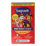 Dagravit Kids extra 3 - 5 jaar 60.00 Kauwtabletten