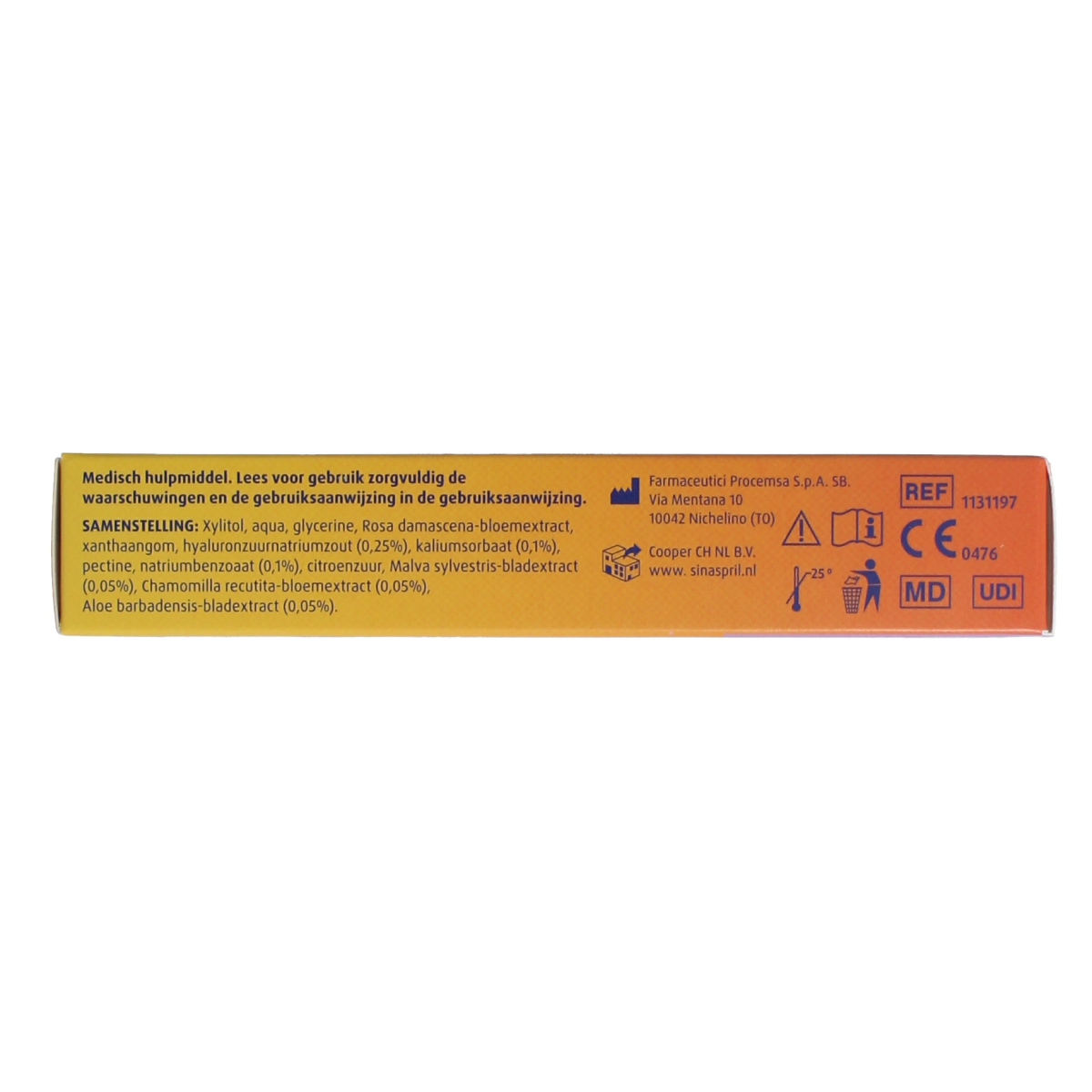 Sinaspril Gel voor de eerste tandjes 15.00 Milliliter