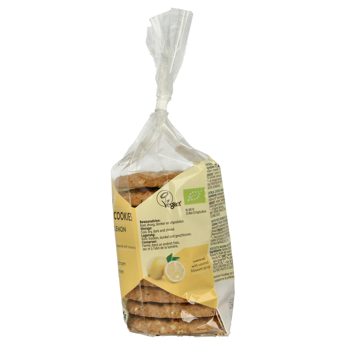 Billy's Farm Haverkoeken gember-citroen bio 200.00 Gram