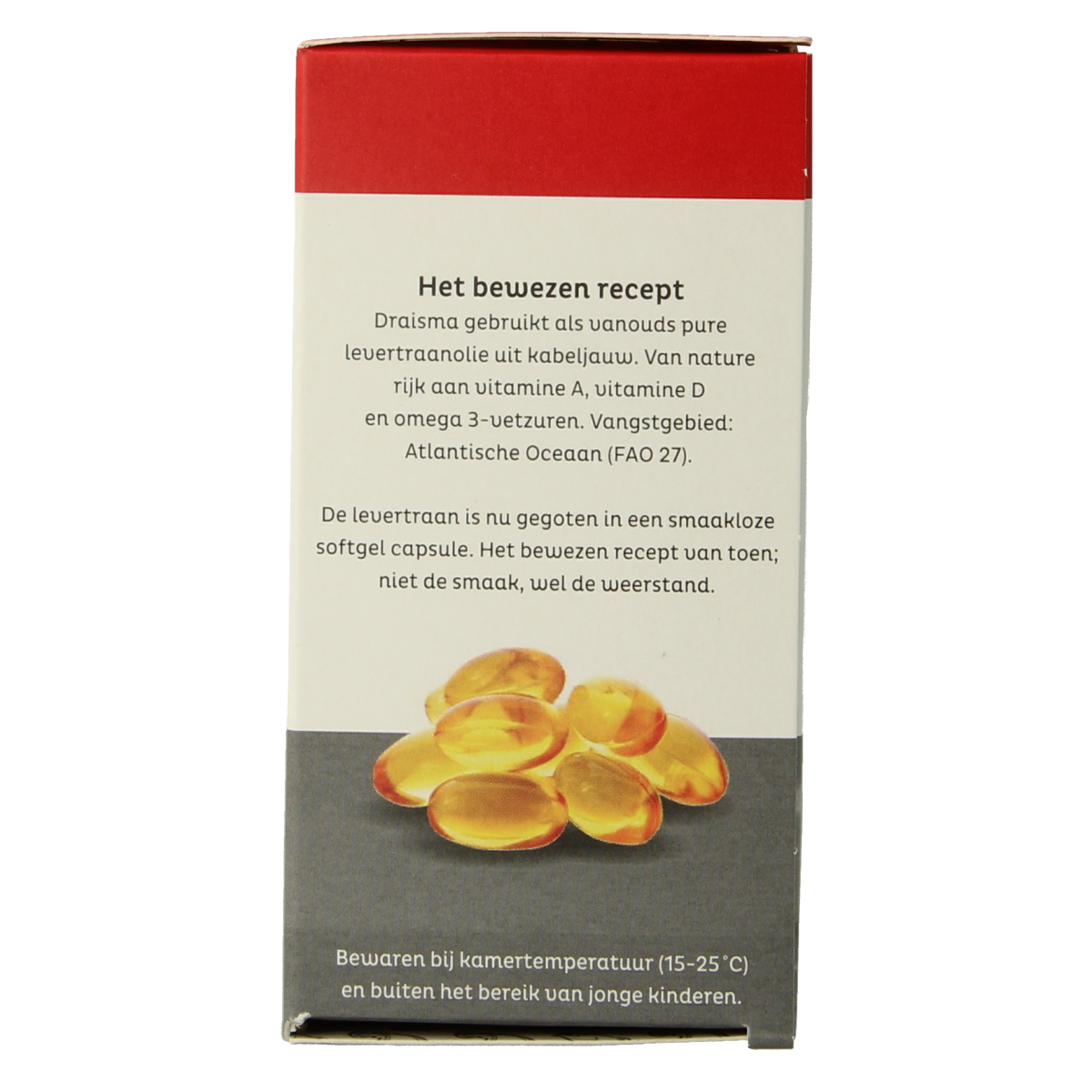 Draisma Vitamine A + D levertraan 100.00 Capsules