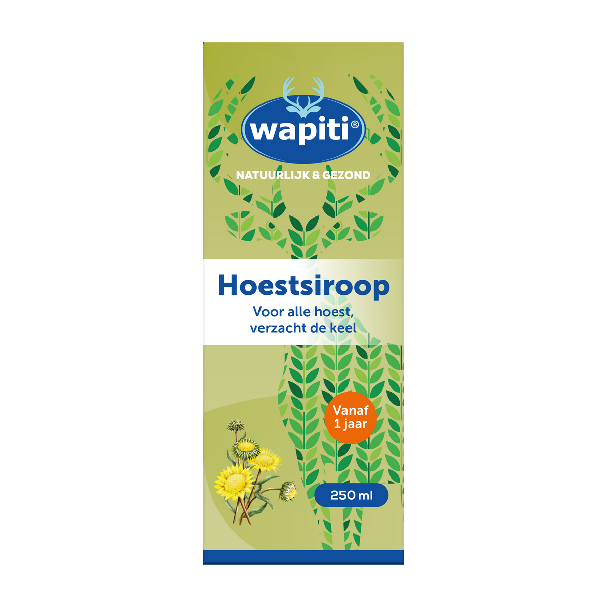 Wapiti Hoestsiroop 250.00 Milliliter