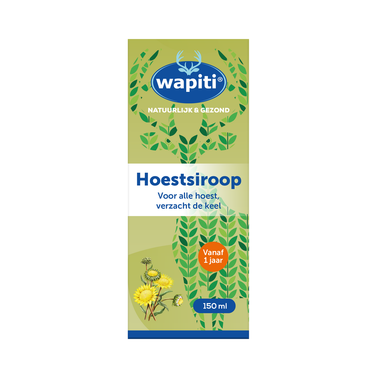 Wapiti Hoestsiroop 150.00 Milliliter