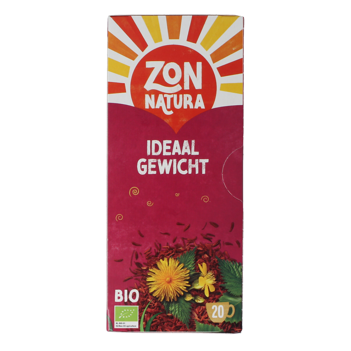 Zonnatura Ideaalgewicht thee bio 20.00 Zakjes