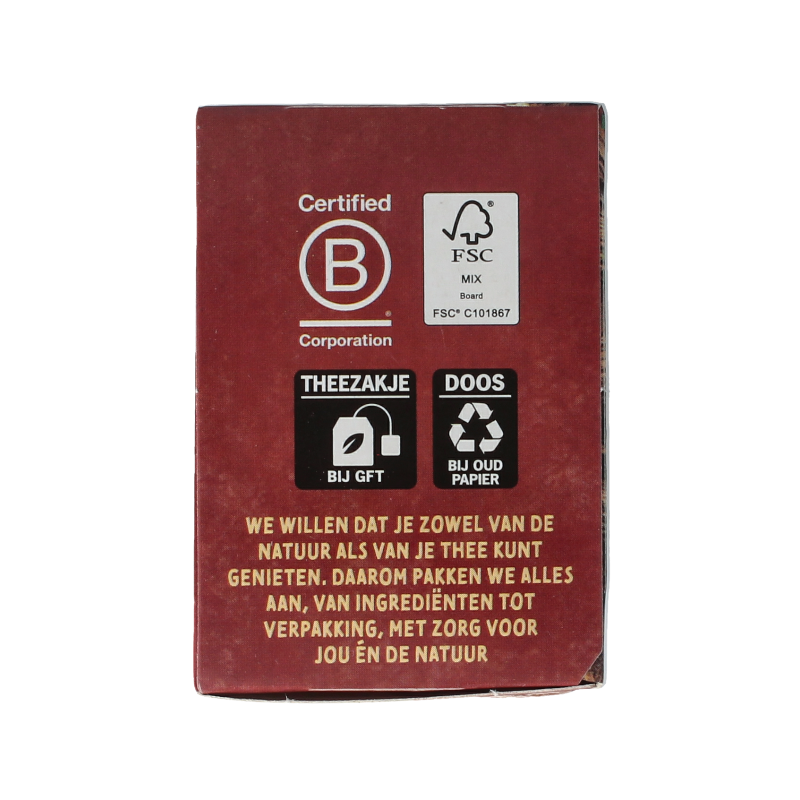 Zonnatura Zoethout thee bio 20 Zakjes