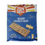 Zonnatura Sesam crunch reep 50 gram 3.00 Stuks