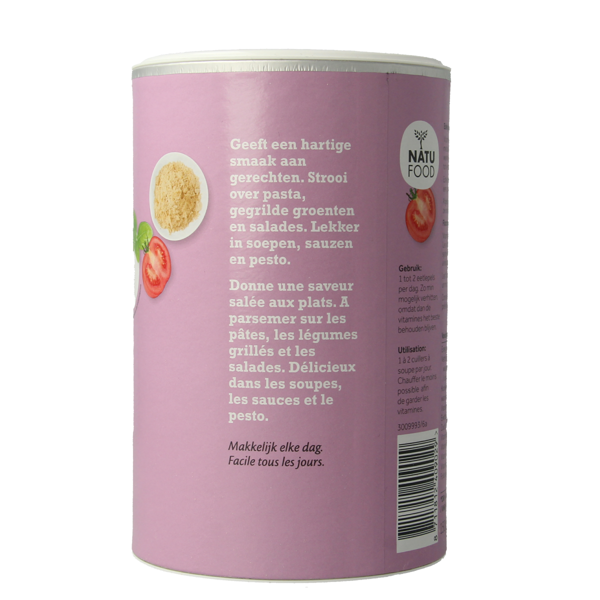 Natufood Edelgistvlokken 150.00 Gram