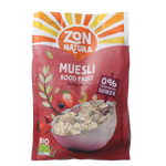 Zonnatura Muesli rood fruit bio 375.00 Gram