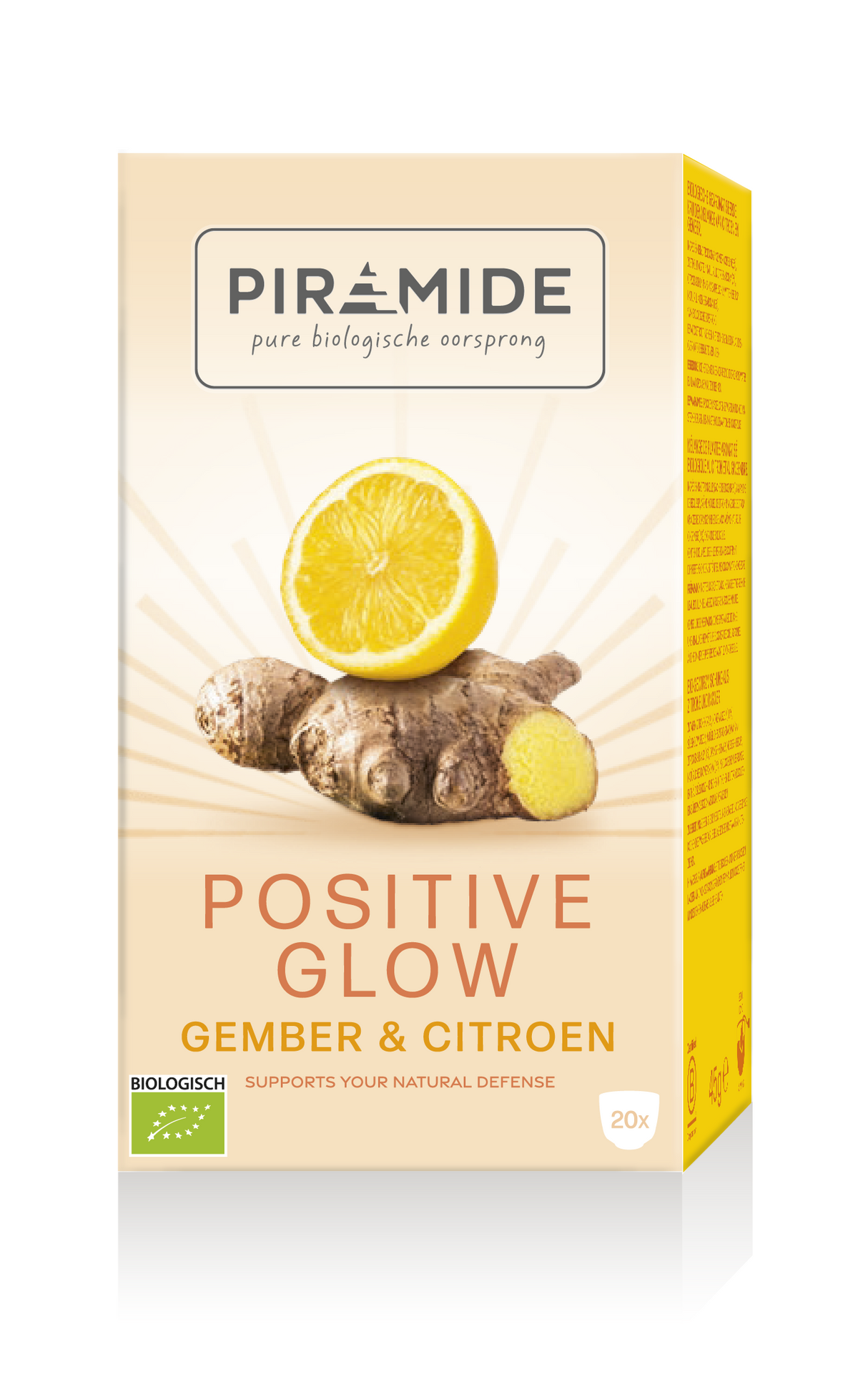 Piramide Positive glow bio 20.00 Zakjes