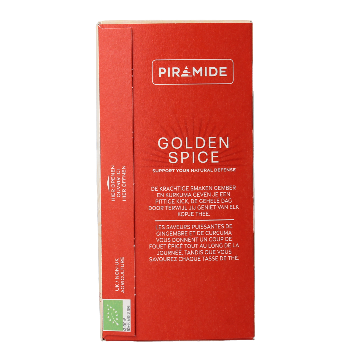 Piramide Golden spice bio 20.00 Zakjes