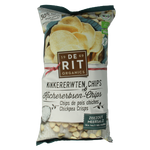 De Rit Kikkererwtenchips zeezout bio 75.00 Gram