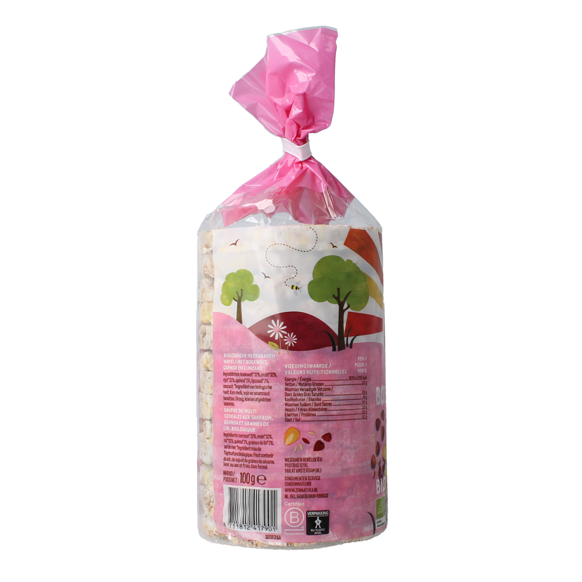 Zonnatura Boekweitwafels met quinoa bio 100.00 Gram
