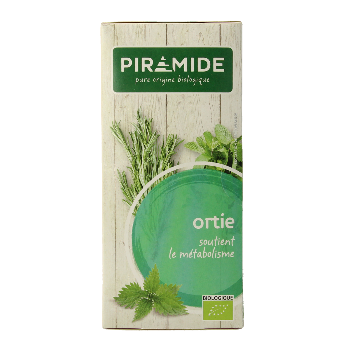 Piramide Brandnetel thee eko bio 20.00 Zakjes