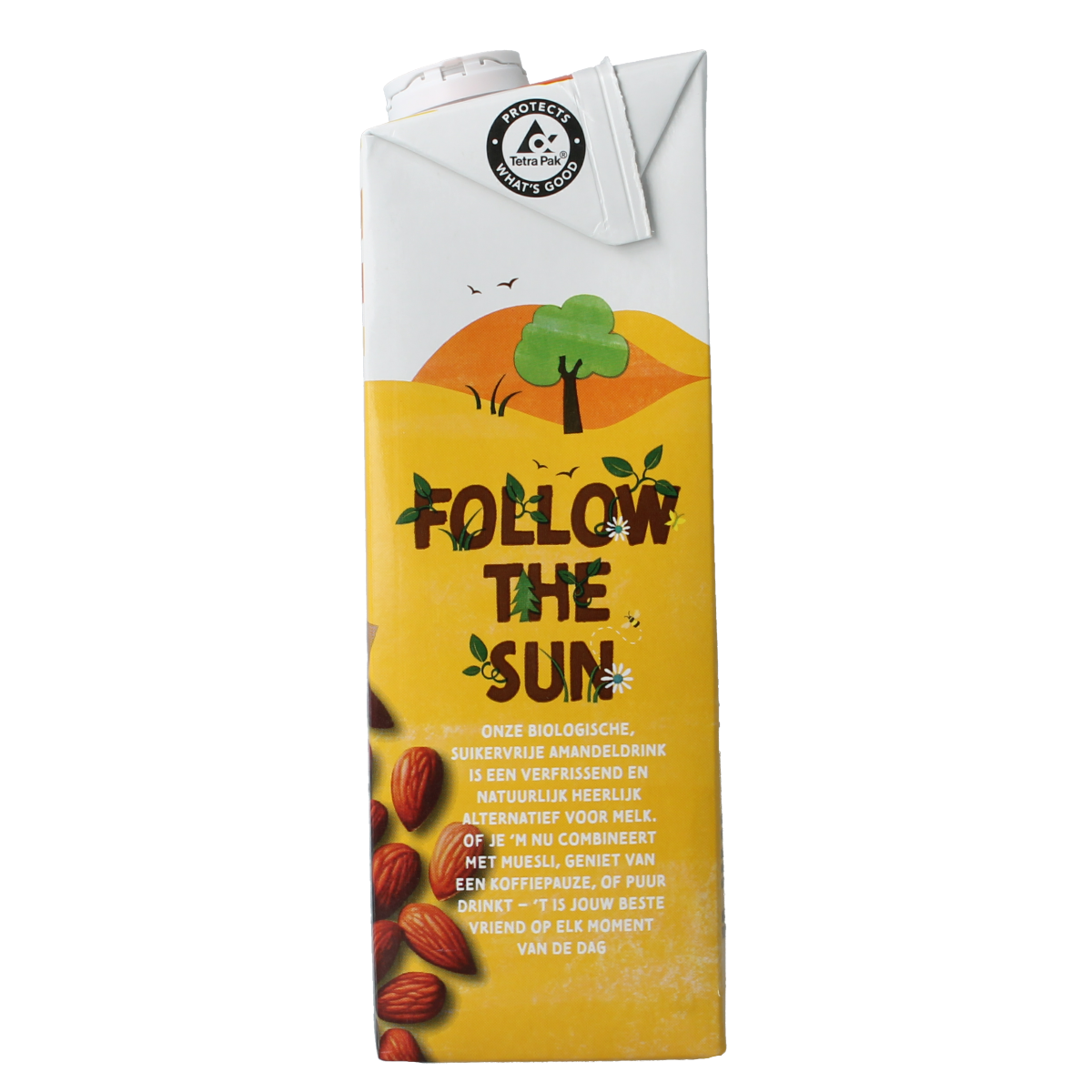 Zonnatura Amandel drink ongezoet bio 1.00 Liter
