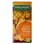 Piramide Rooibos perzik sinaasappel thee bio 20.00 Zakjes