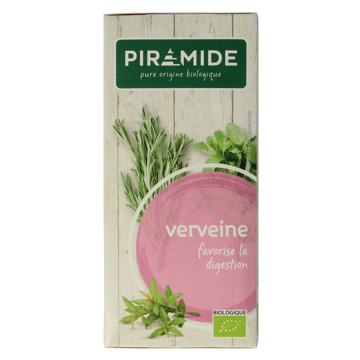 Piramide Verveine thee eko bio 20.00 Zakjes