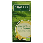 Piramide Groene thee met citroen bio 20.00 Zakjes