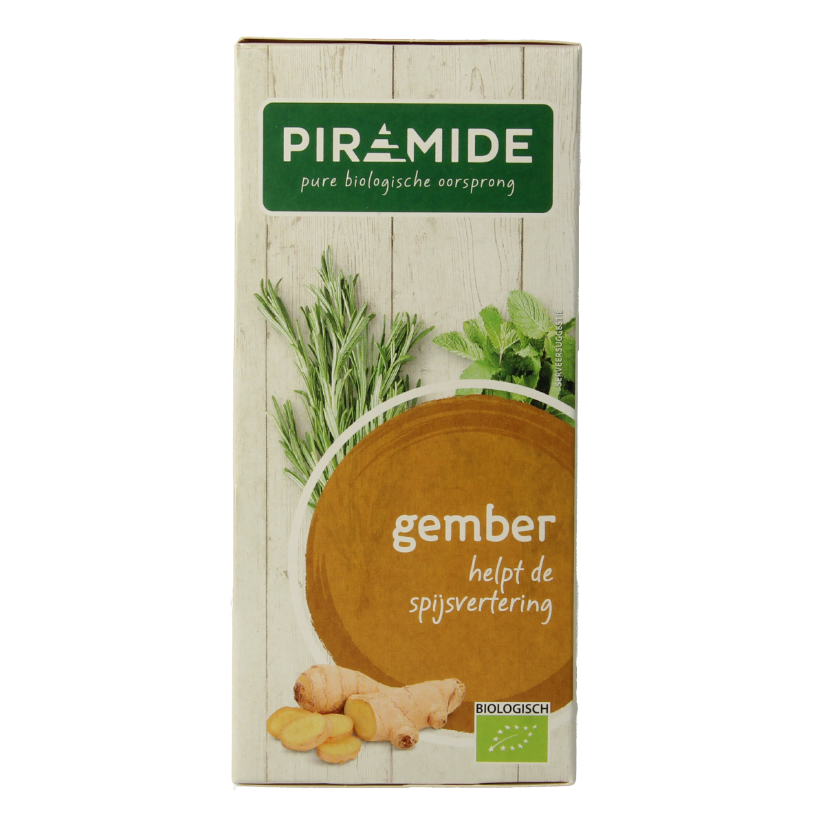 Piramide Gember thee eko bio 20.00 Zakjes