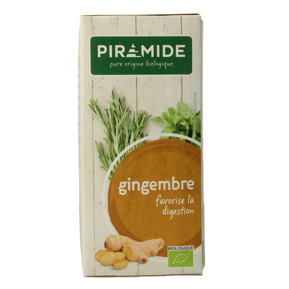 Piramide Gember thee eko bio 20.00 Zakjes
