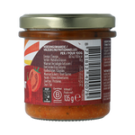 Zonnatura Groentespread spicy tomato bio 135.00 Gram