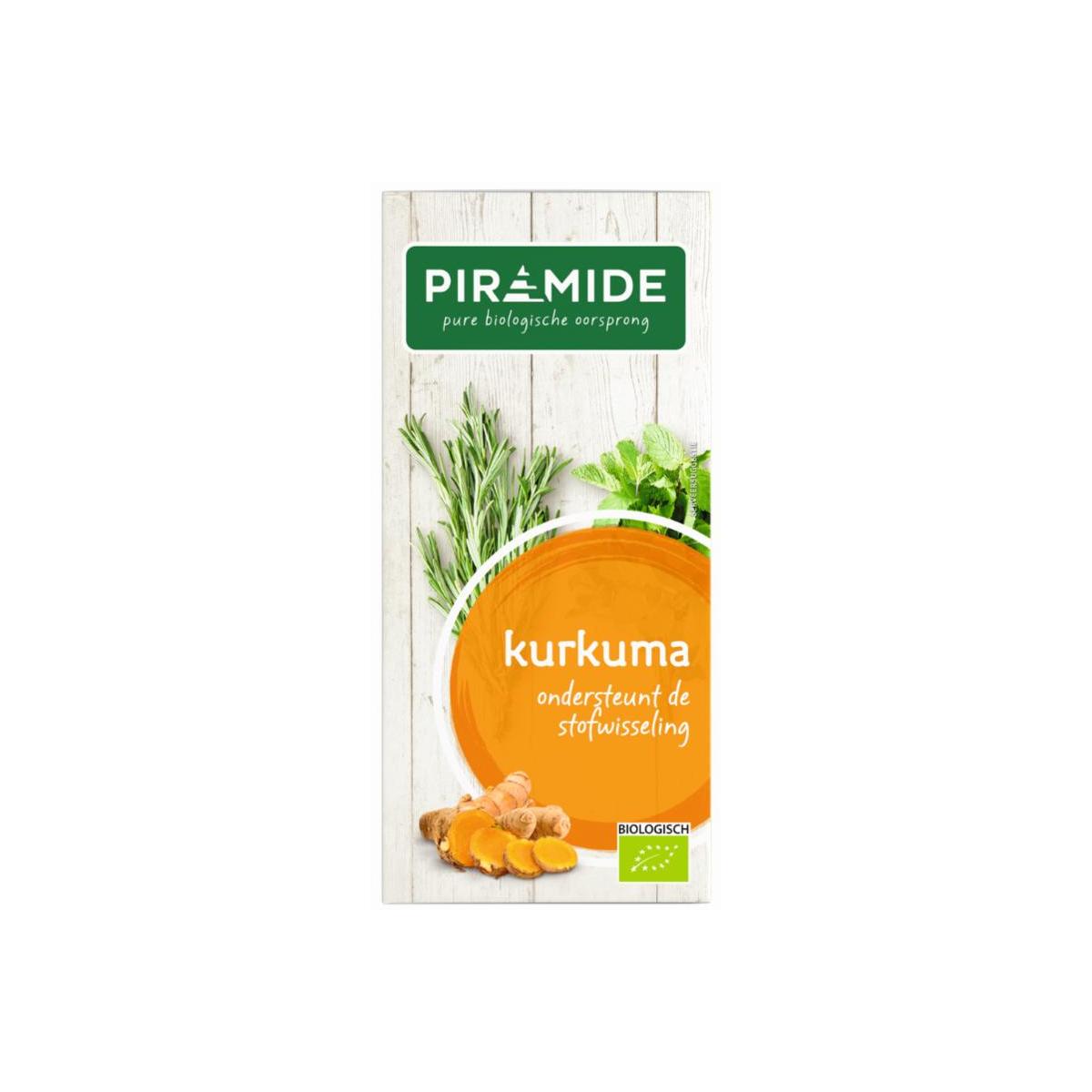 Piramide Kurkuma thee bio 20.00 Zakjes