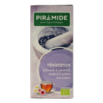 Piramide Weerstand thee eko bio 20.00 Zakjes