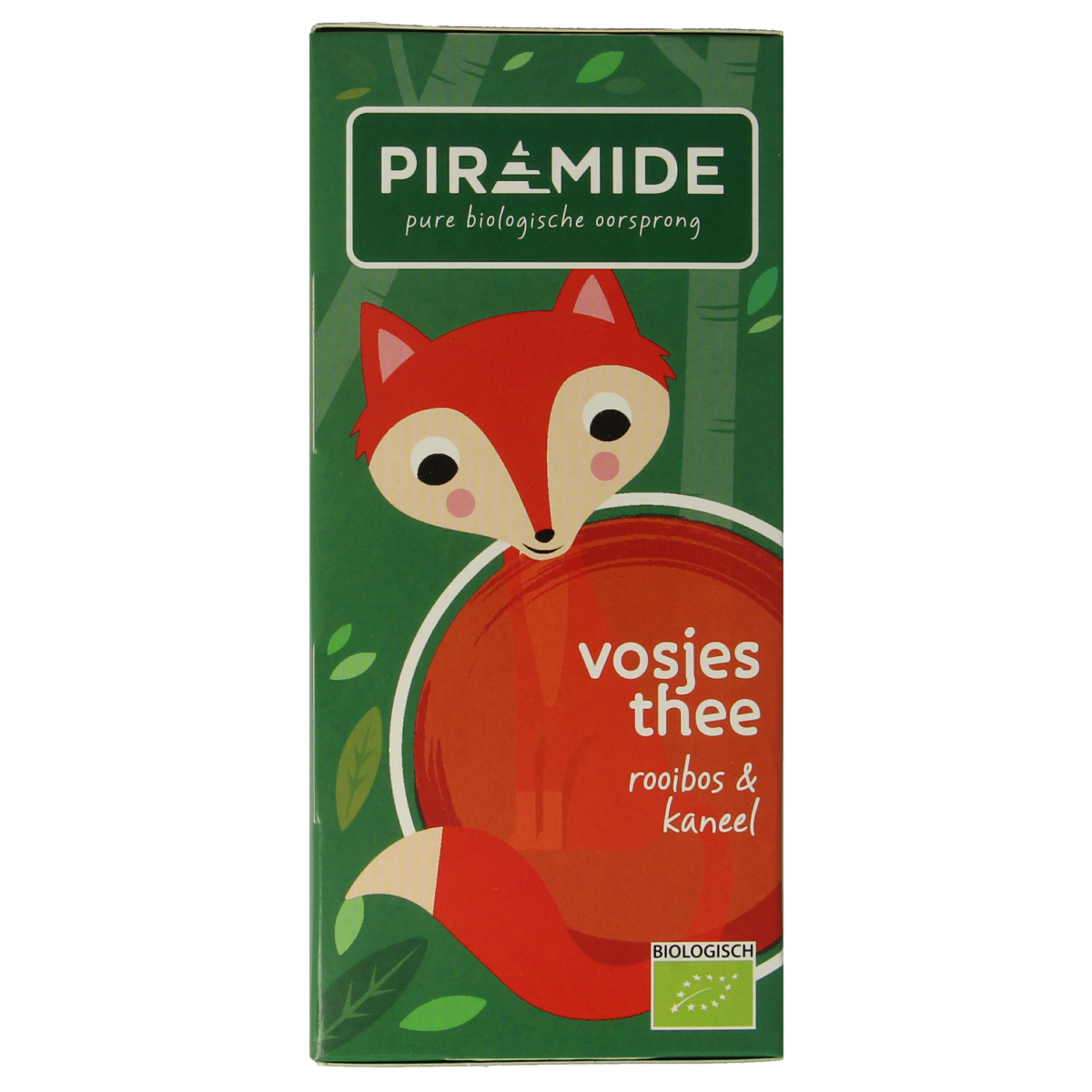Piramide Vosjes thee eko bio 20.00 Zakjes