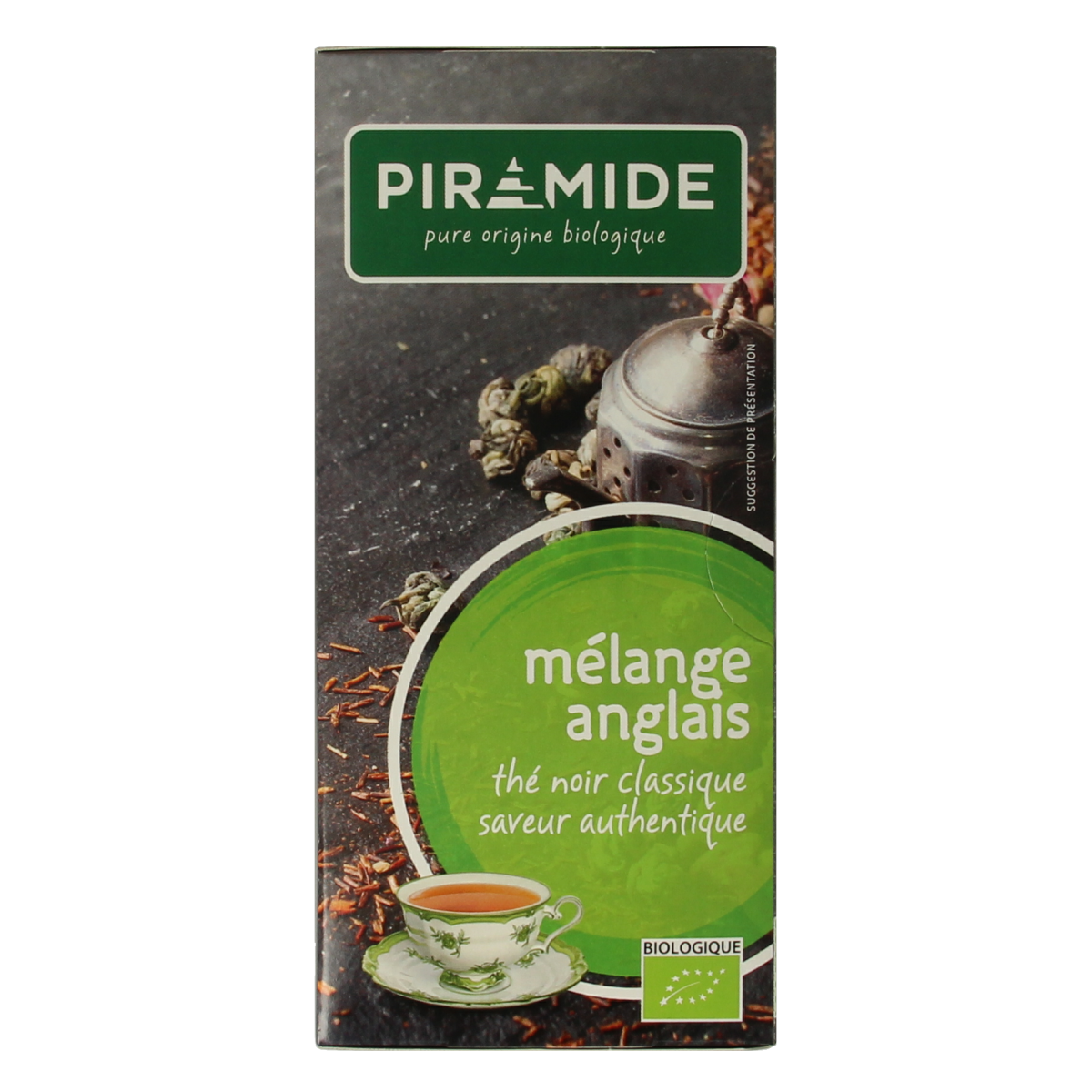 Piramide Engelse melange thee bio 20.00 Zakjes