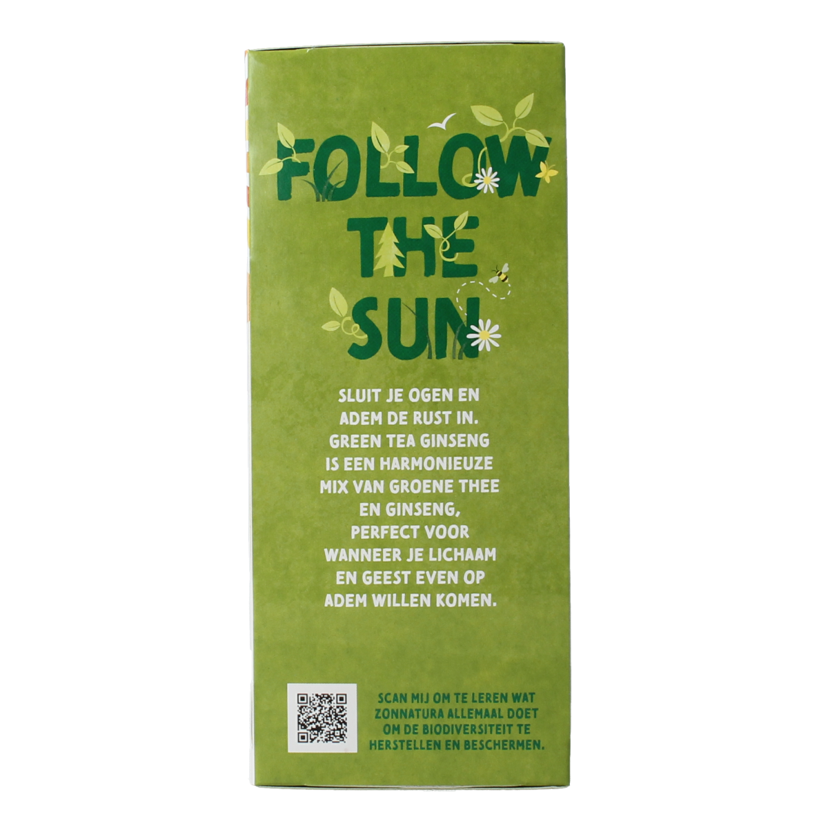 Zonnatura Green tea ginseng bio 20.00 Zakjes