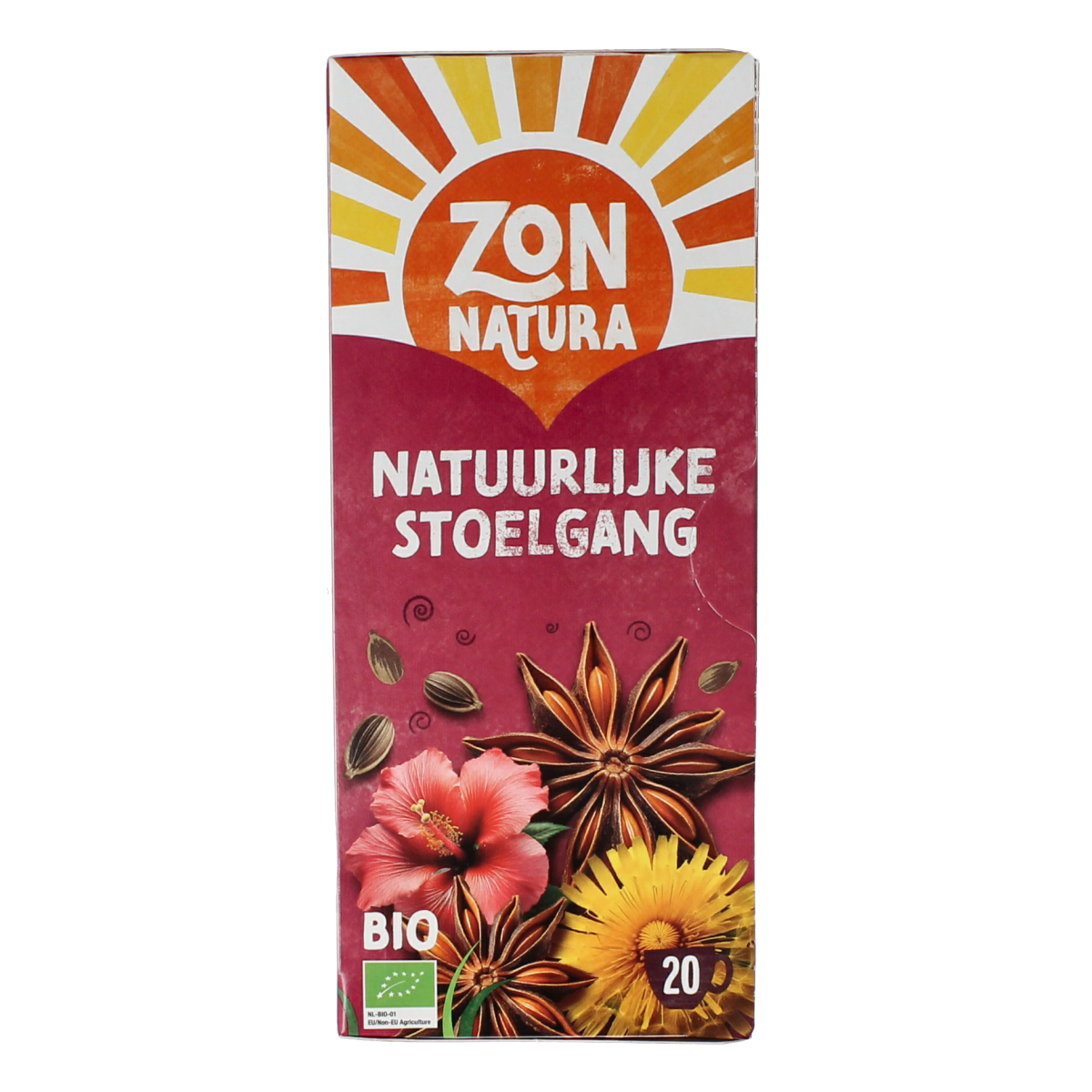 Zonnatura Stoelgang thee bio 20.00 Zakjes