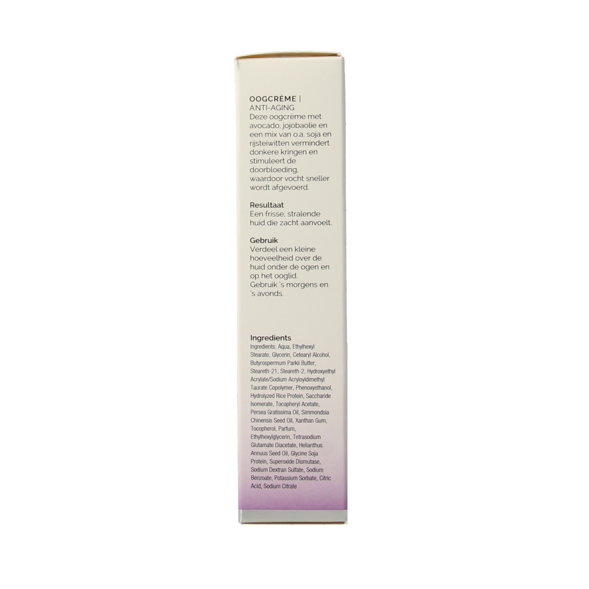 Dr. van der Hoog Oogcreme anti-aging  15.00 Milliliter