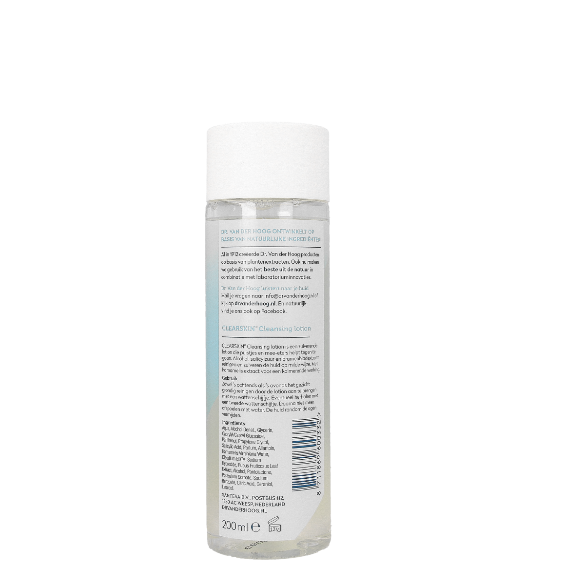 Dr. van der Hoog Clearskin cleansing lotion  200.00 Milliliter