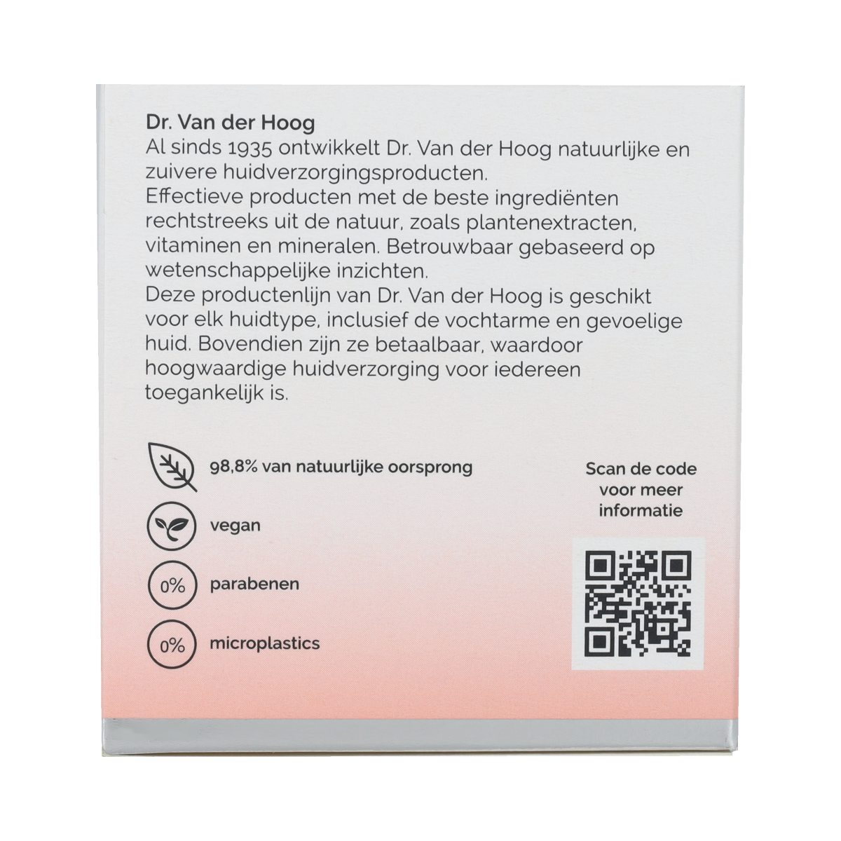 Dr. van der Hoog Dagcreme hypoallergeen 50.00 Milliliter