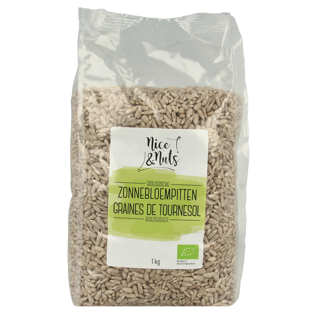 Nice & Nuts Zonnebloempitten bio 1.00 Kilogram