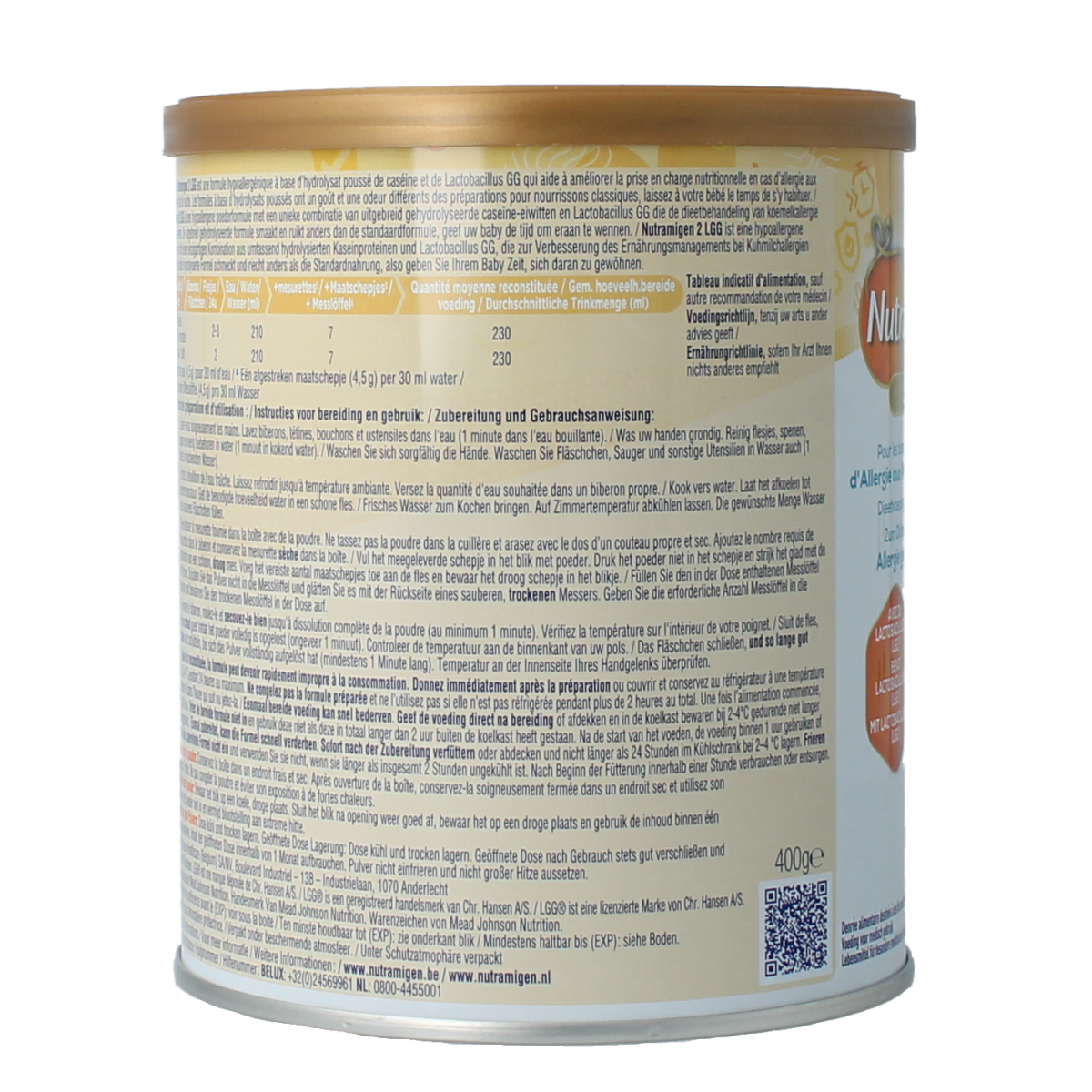 Nutramigen 2+ LGG 400.00 Gram