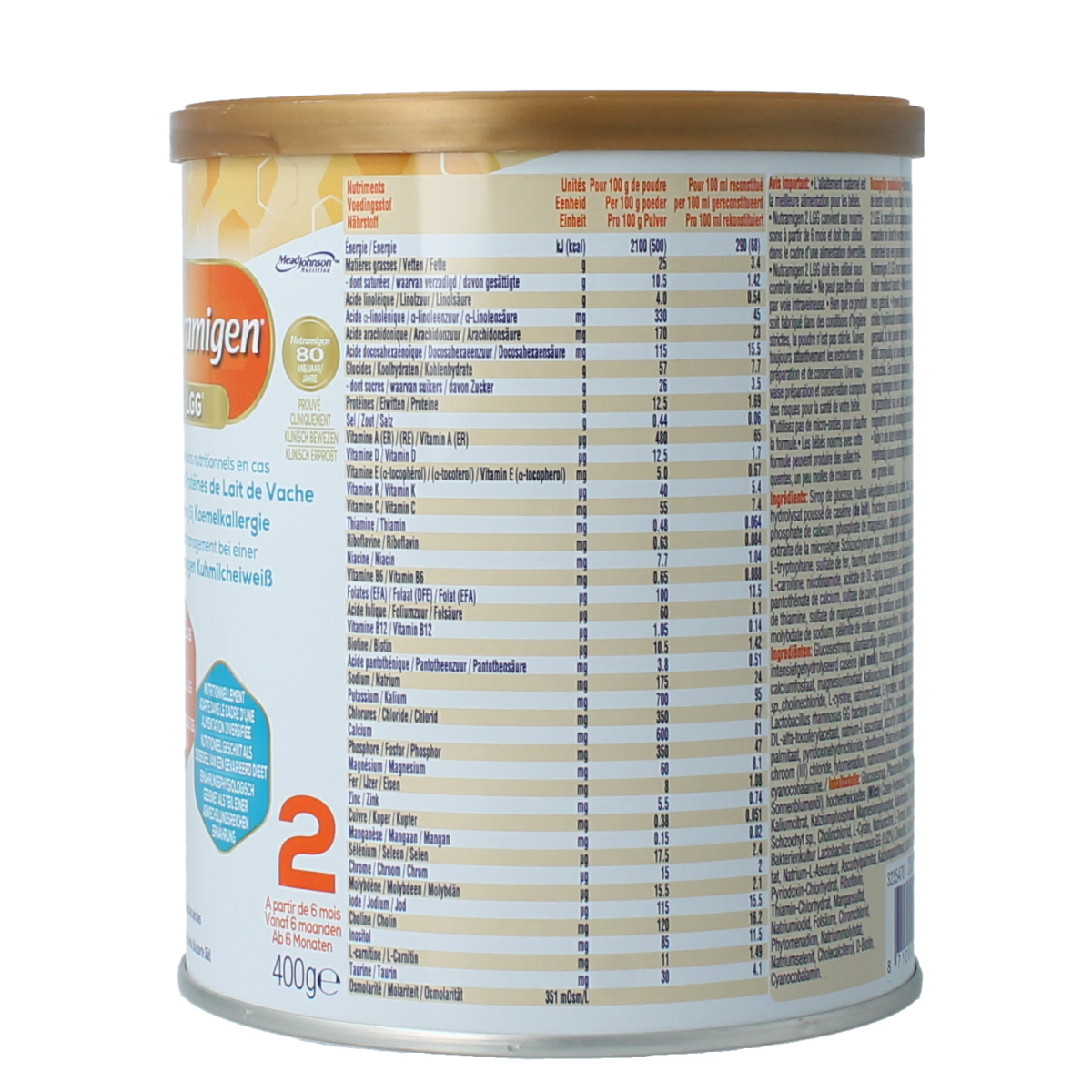 Nutramigen 2+ LGG 400.00 Gram