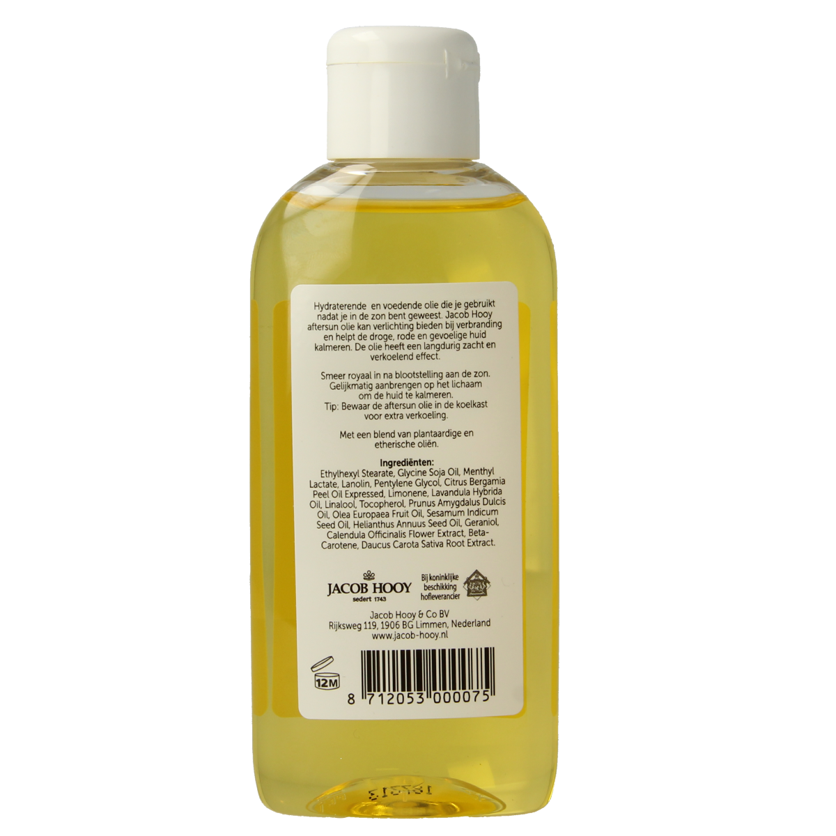 Jacob Hooy Haarlemmerbruin aftersun 150.00 Milliliter