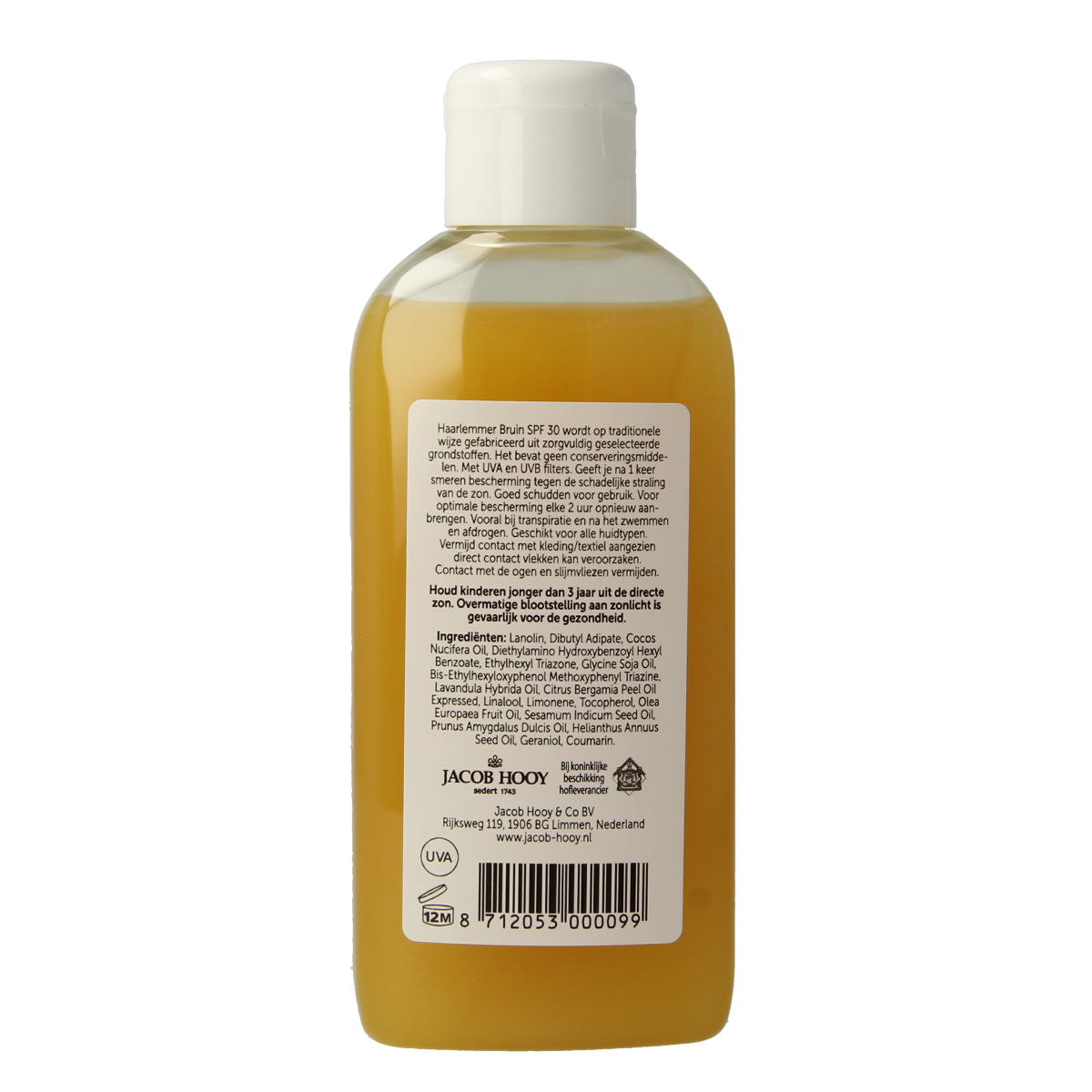 Jacob Hooy Haarlemmerbruin SPF30 150.00 Milliliter