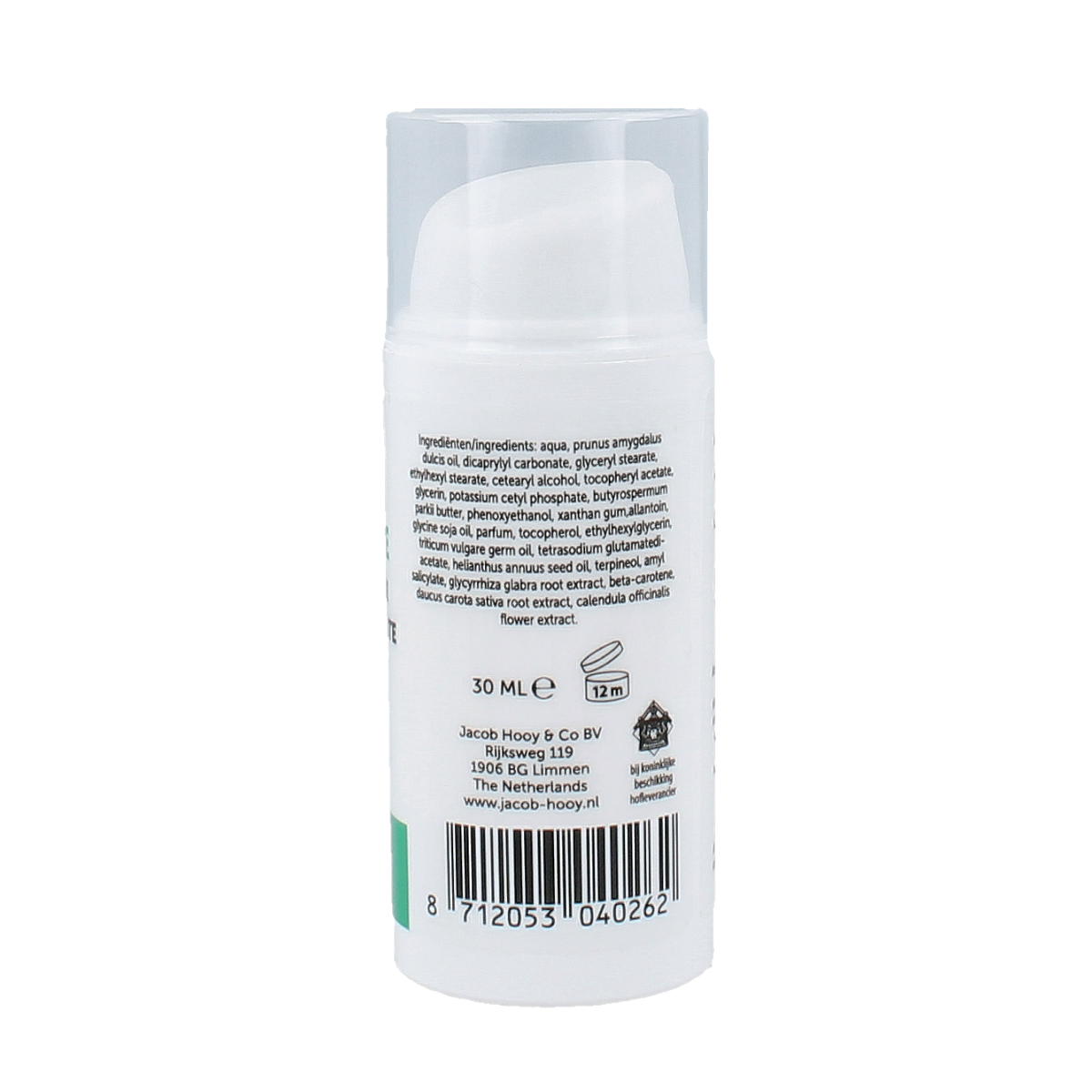Jacob Hooy Vitamine E littekencreme 30.00 Milliliter