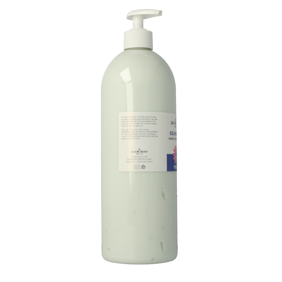 Jacob Hooy Echinacea hand & body creme 1000ml tester 1.00 Tester