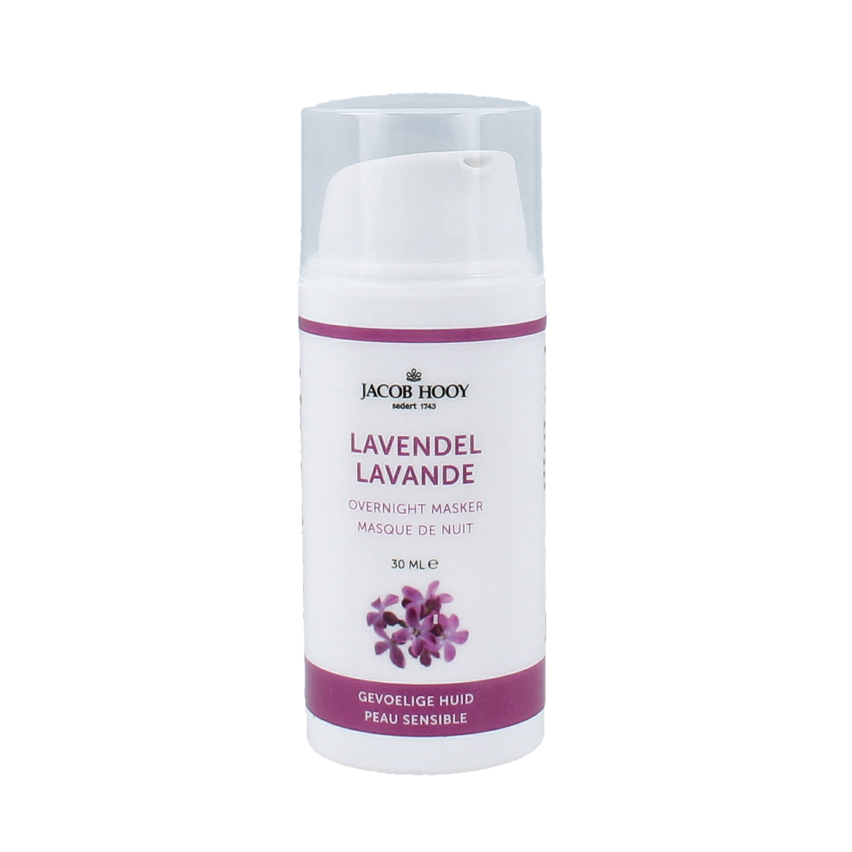 Jacob Hooy Lavendel overnight masker 30.00 Milliliter