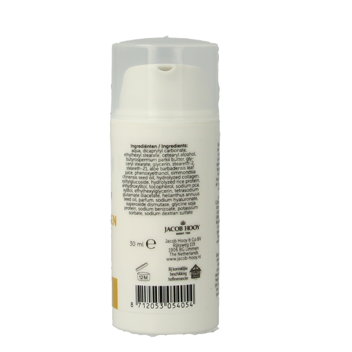 Jacob Hooy Super collageen oogcreme 30.00 Milliliter
