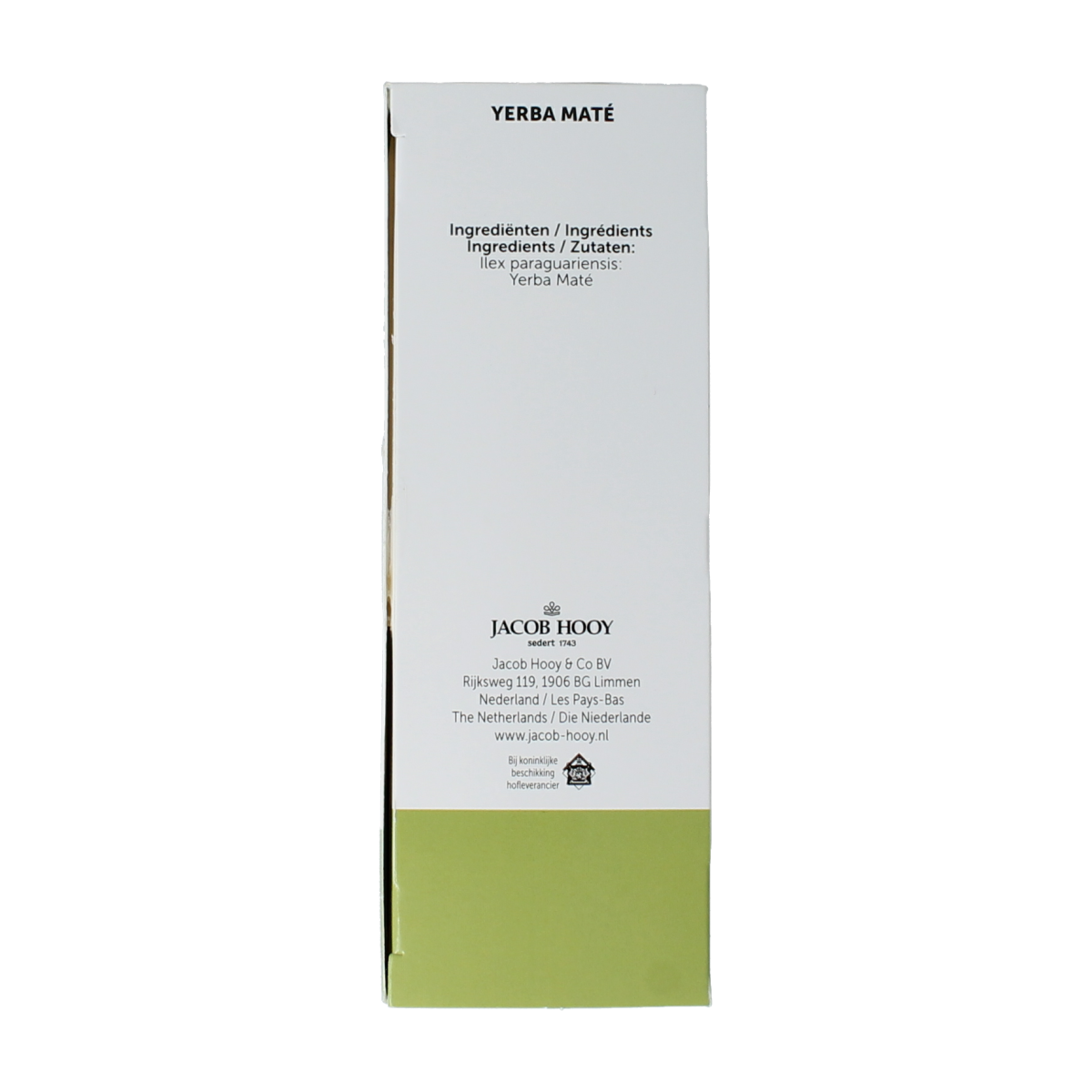 Jacob Hooy Yerba mate thee 20.00 Zakjes