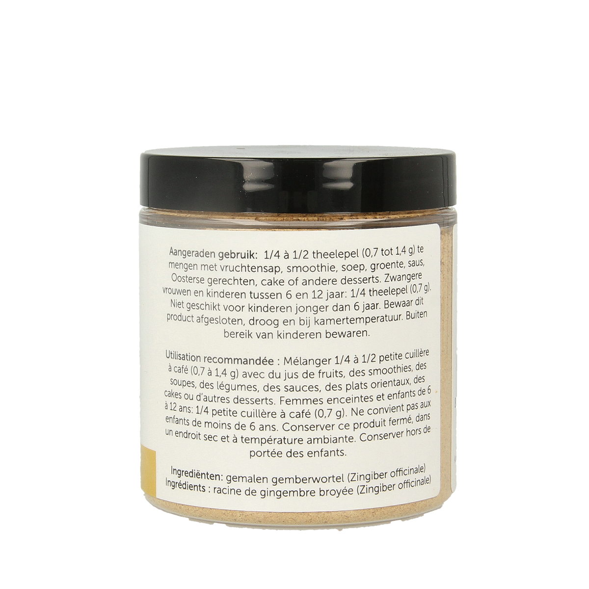 Jacob Hooy Pure powder gember  115.00 Gram