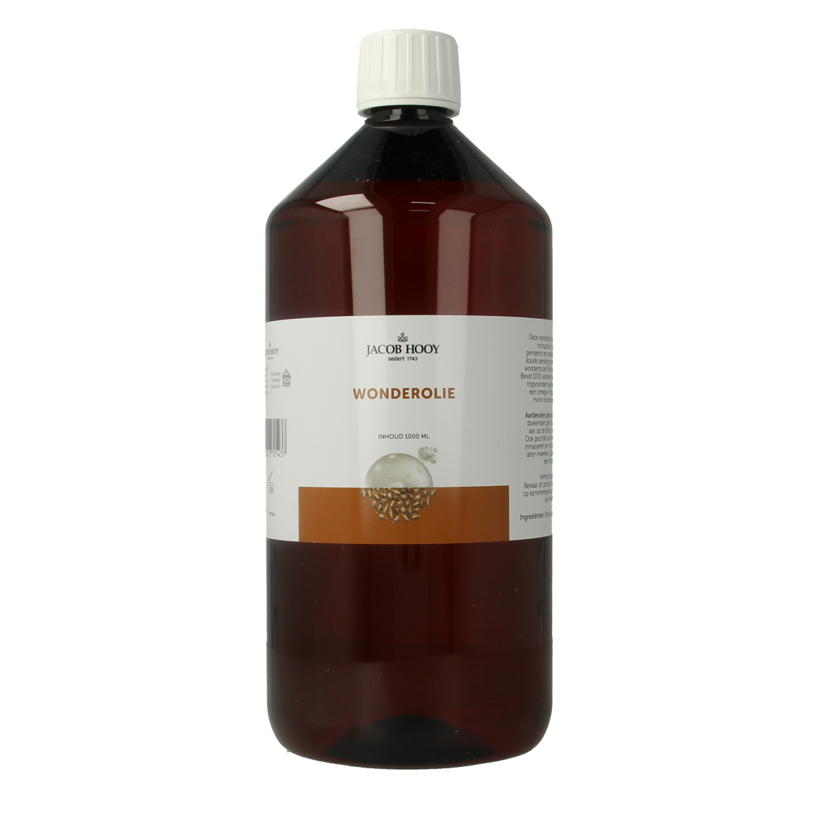 Jacob Hooy Wonder olie 1.00 Liter