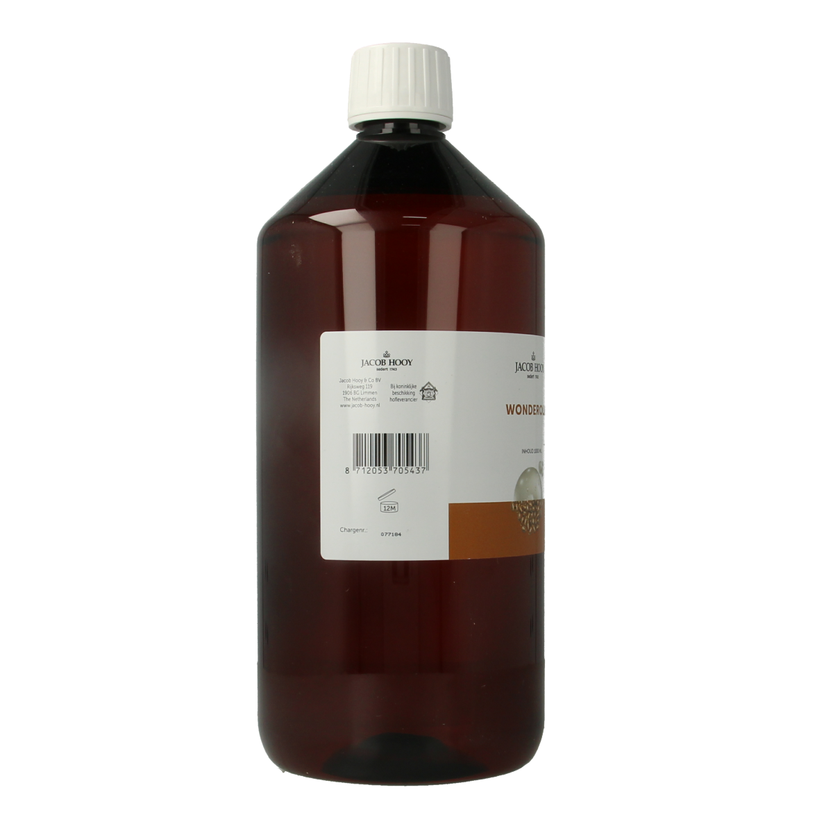 Jacob Hooy Wonder olie 1.00 Liter