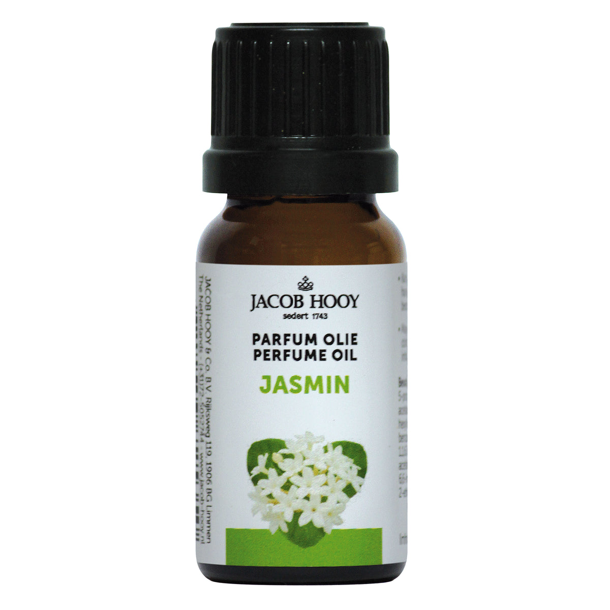 Jacob Hooy Parfum olie jasmijn 10 Milliliter